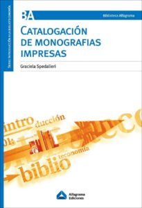Catalogación de monografías impresas