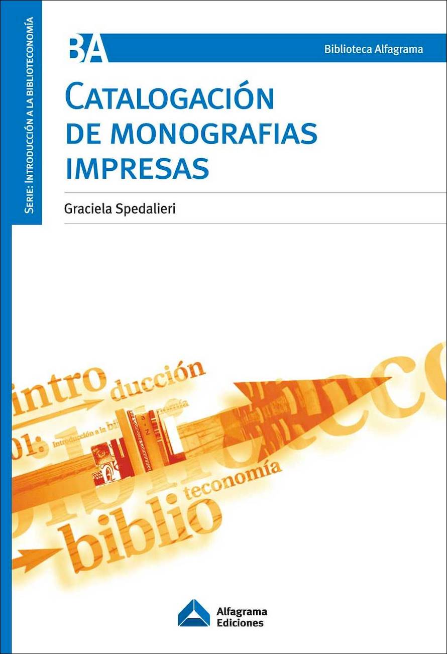 Catalogación de monografías impresas