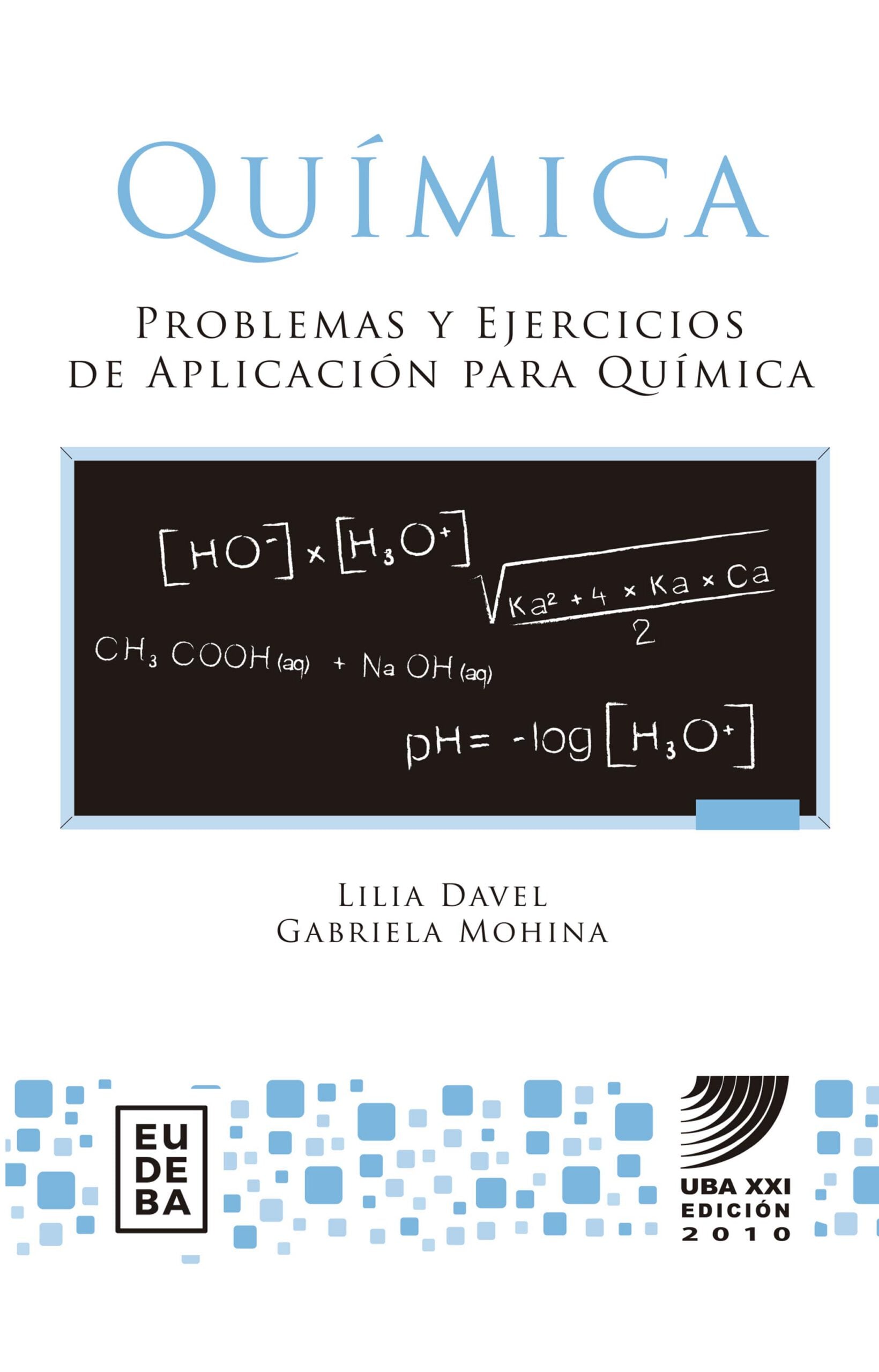 Problemas y ejercicios de aplicación para química