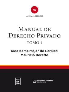 Manual de derecho privado. Tomo I