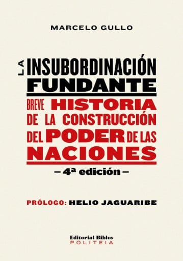 La insubordinación fundante