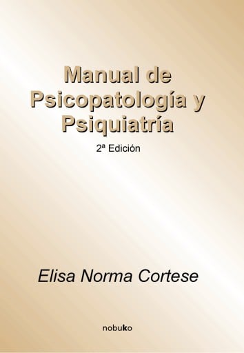 Manual de psicopatología y psiquiatría