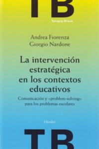 Publication 16 La intervención estratégica en los contextos educativos
