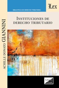 Publication 12 Instituciones de derecho tributario