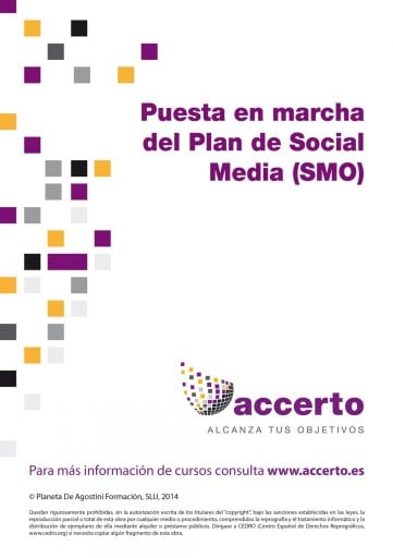Puesta en marcha del Plan de Social Media (SMO)