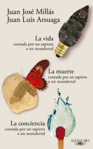 Publication 12 Estuche La vida, La muerte y La conciencia contadas por un sapiens a un neandertal (De un sapiens a un neandertal)