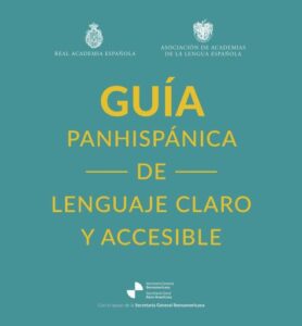 Publication 6 Guía panhispánica de lenguaje claro y accesible