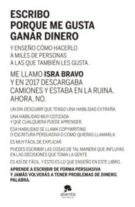 Publication 12 Escribo porque me gusta ganar dinero