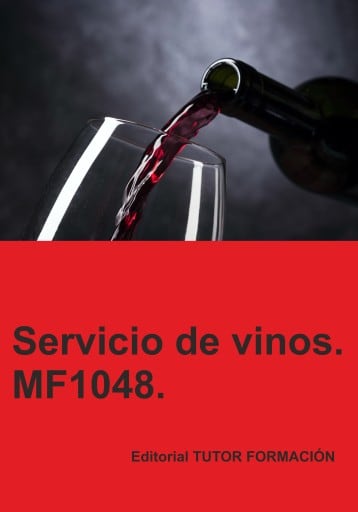 Servicio de vinos. MF1048.