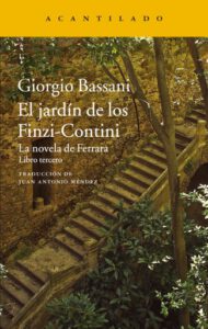 Publication 20 El jardín de los Finzi-Contini