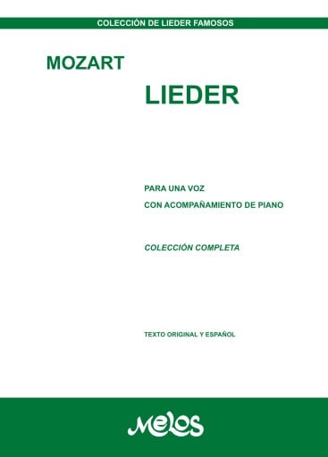 Lieder Wolfgang Amadeus Mozart