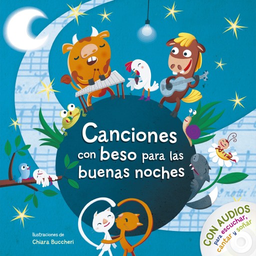 Canciones con beso para las buenas noches (Cuentos con beso)