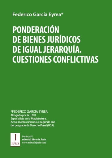 PONDERACIÓN DE BIENES JURÍDICOS DE IGUAL JERARQUÍA. CUESTIONES CONFLICTIVAS