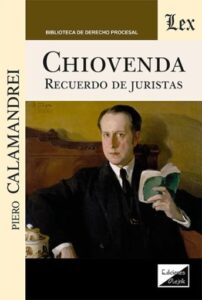 Chiovenda.: Recuerdo de Juristas