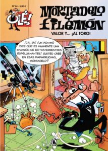 Publication 15 Mortadelo y Filemón. Valor y... ¡Al toro! (Olé! Mortadelo 94)