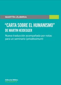 "Carta sobre el Humanismo" de Martin Heidegger