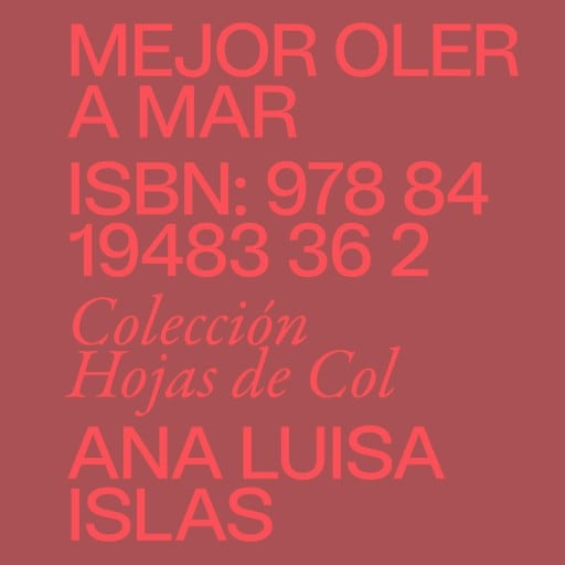 Mejor oler a mar