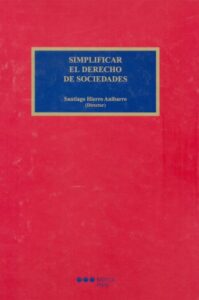Publication 22 Simplificar el derecho de sociedades