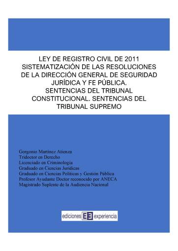Ley de Registro Civil de 2011