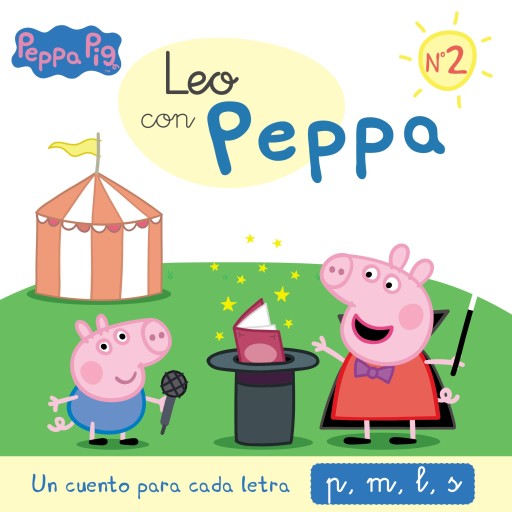 Peppa Pig. Lectoescritura - Leo con Peppa. Un cuento para cada letra: p, m, l, s