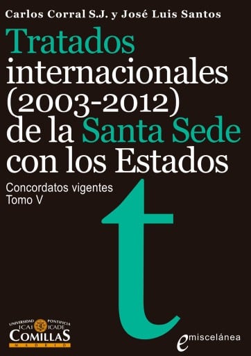 Tratados internacionales (2003-2012) de la Santa Sede con los Estados