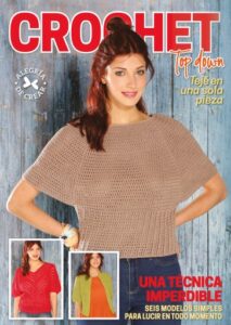Publication 20 Crochet Top Down Teje en una sola Pieza