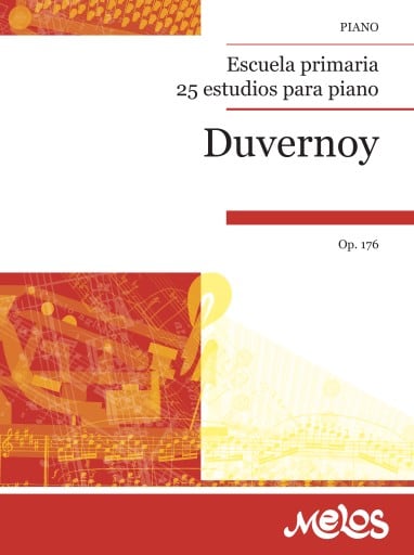 Dubernoy. Escuela primaria, 25 estudios para piano