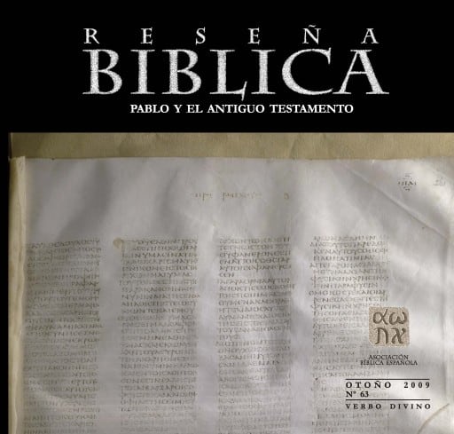 Pablo y el Antiguo Testamento