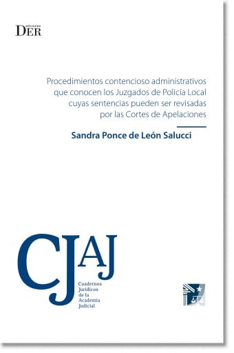 Procedimientos contenciosos administrativos que conocen los Juzgados de Policía Local cuyas sentencias pueden ser revisadas por las Cortes de Apelaciones