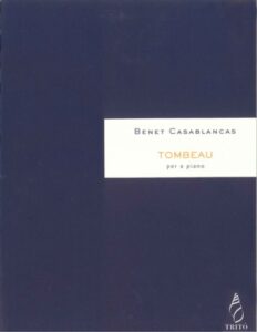 Publication 12 Tombeau, per a piano