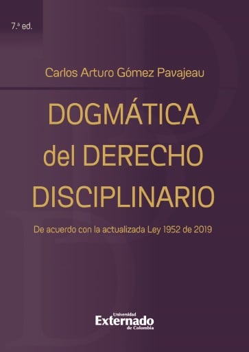 Dogmática del Derecho Disciplinario 7ta edición