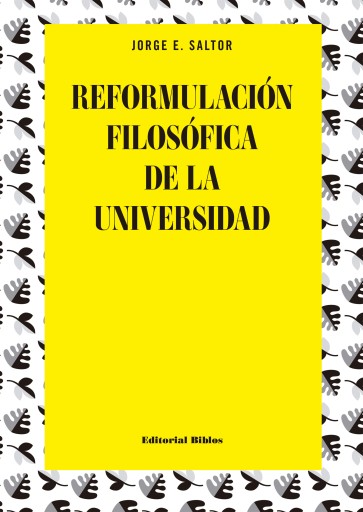 Reformulación filosófica de la universidad