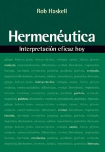 Publication 9 Hermenéutica: Interpretación eficaz hoy
