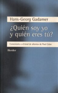 Publication 11 ¿Quién soy yo y quién eres tú?