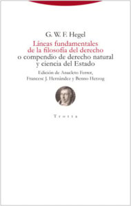 Líneas fundamentales de la filosofía del derecho
