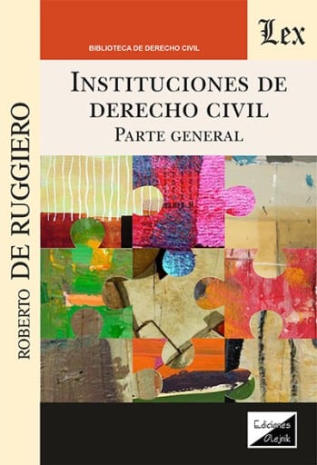 Instituciones de derecho civil: Parte general