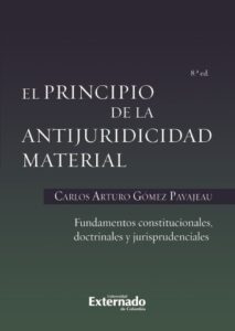Publication 9 El principio de la antijuridicidad material fundamentos constitucionales, doctrinales y jurisprudenciales