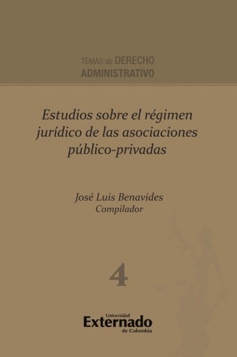 Estudios sobre el régimen jurídico de las asociaciones público-privadas