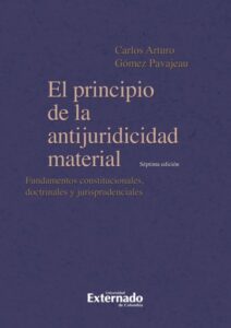 Publication 4 El principio de la antijuridicidad material. Fundamentos constitucionales, doctrinales y jurisprudenciales. 7a edición