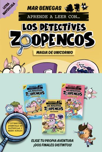 Pack Aprende a leer con... ¡Los Detectives Zoopencos! 4, 5 y 6