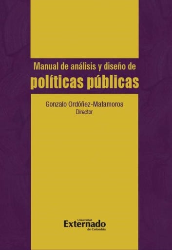 Manual de análisis y diseño de políticas públicas