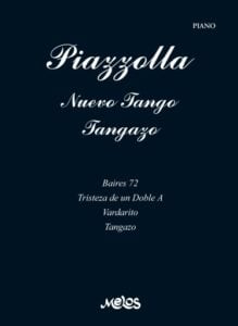 Publication 12 Piazzolla Nuevo tango, Tangazo