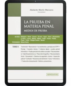 La prueba en materia penal. Medios de prueba