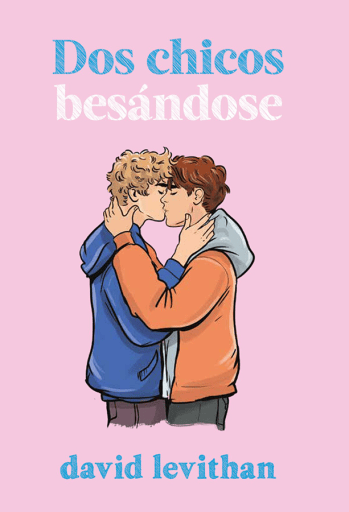 Dos chicos besandose