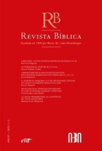 Revista Bíblica 2025/1-2 - Año 87