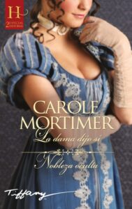 Publication 14 La dama dijo sí - Nobleza oculta