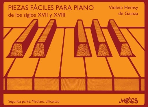 Piezas fáciles para piano de los siglos XVII y XVIII