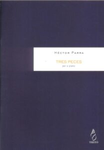 Publication 2 Tres peces, per a piano